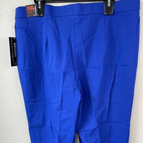 NWT Briggs Blue Pants Size 18 Petite - Picture 5 of 8